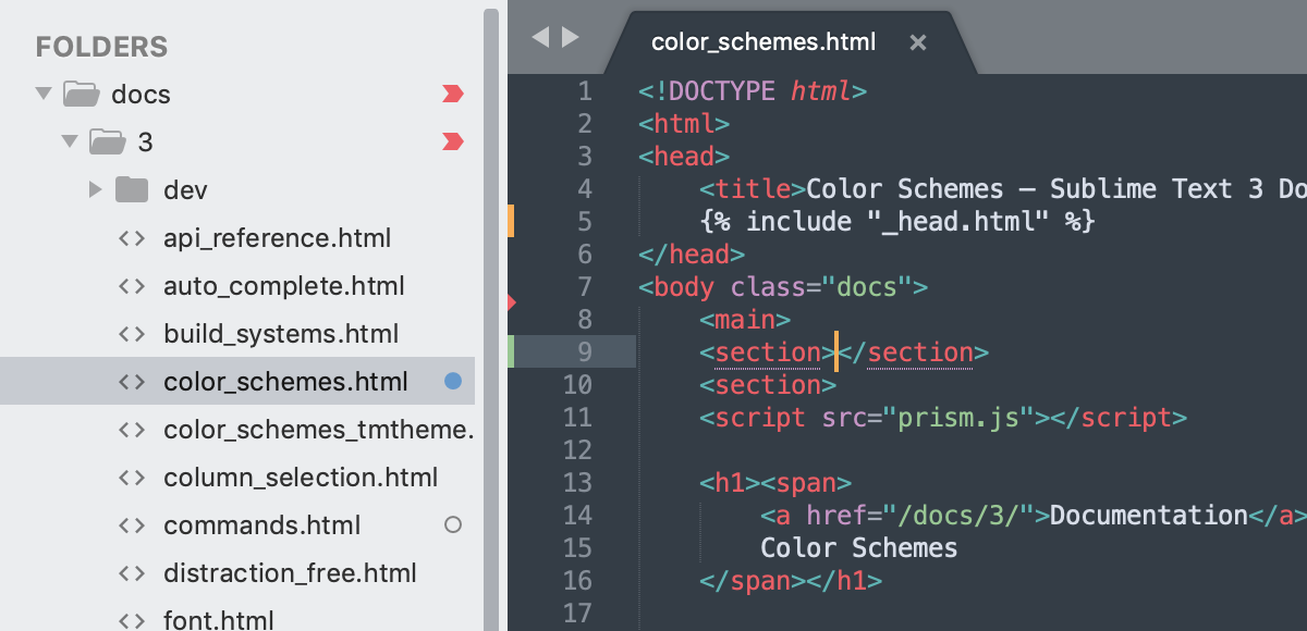 sublime text diff